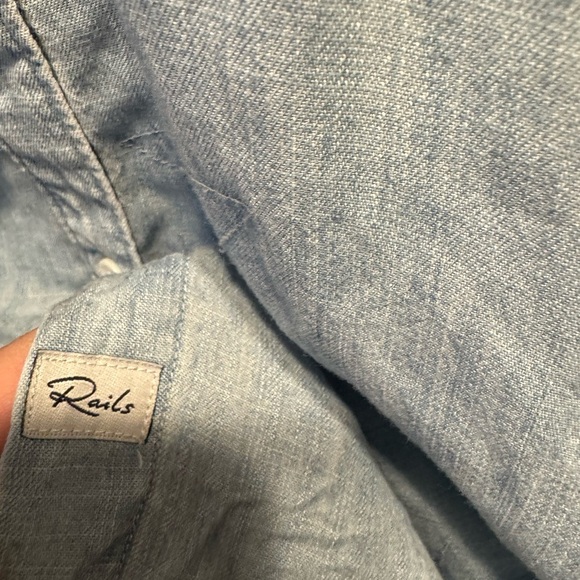 Rails Denim Button Down Stars - Picture 6 of 6